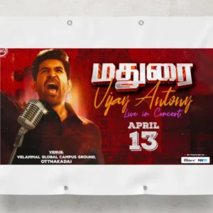 Vijay Antony Live in Concert Madurai Tickets Tamil Nadu
